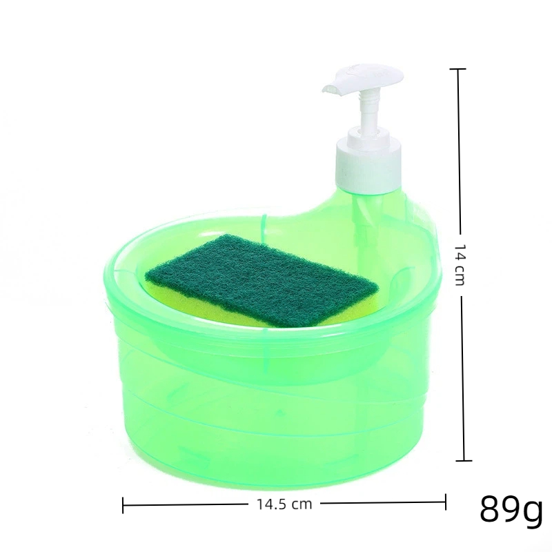 Soap Making Machine At Home - ที่ใส่สบู่และที่วางแปรงขัด 1000 มล. อเนกประสงค์ ภาชนะล้างจานสำหรับร้านกาแฟ ที่ใส่สบู่ล้างจานแบบใช้มือสำหรับอ่างล้างจาน