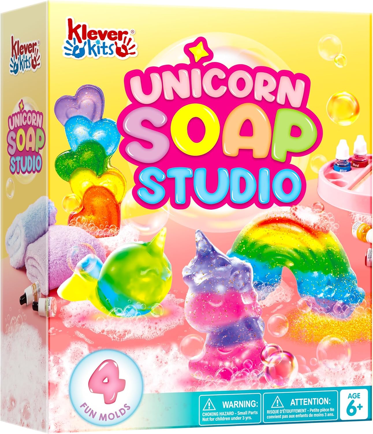Soap Making Lab - ชุดทำสบู่ยูนิคอร์น JOYFY งานฝีมือสำหรับเด็ก โครงการ DIY ของขวัญวันเกิด