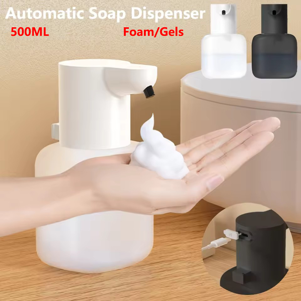 Soap Making Lab - เครื่องจ่ายสบู่อัตโนมัติแบบไร้สัมผัส ความจุขนาดใหญ่ 500 มล. รุ่น P6