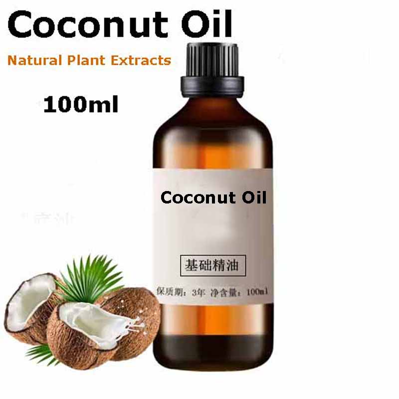 Soap Making Oils - น้ำมันมะพร้าวเศษส่วน100มล. ให้ความชุ่มชื้นง่ายต่อการดูดซับฐานการนวดแบบเต็มสบู่น้ำมันมะพร้าวทำน้ำมัน