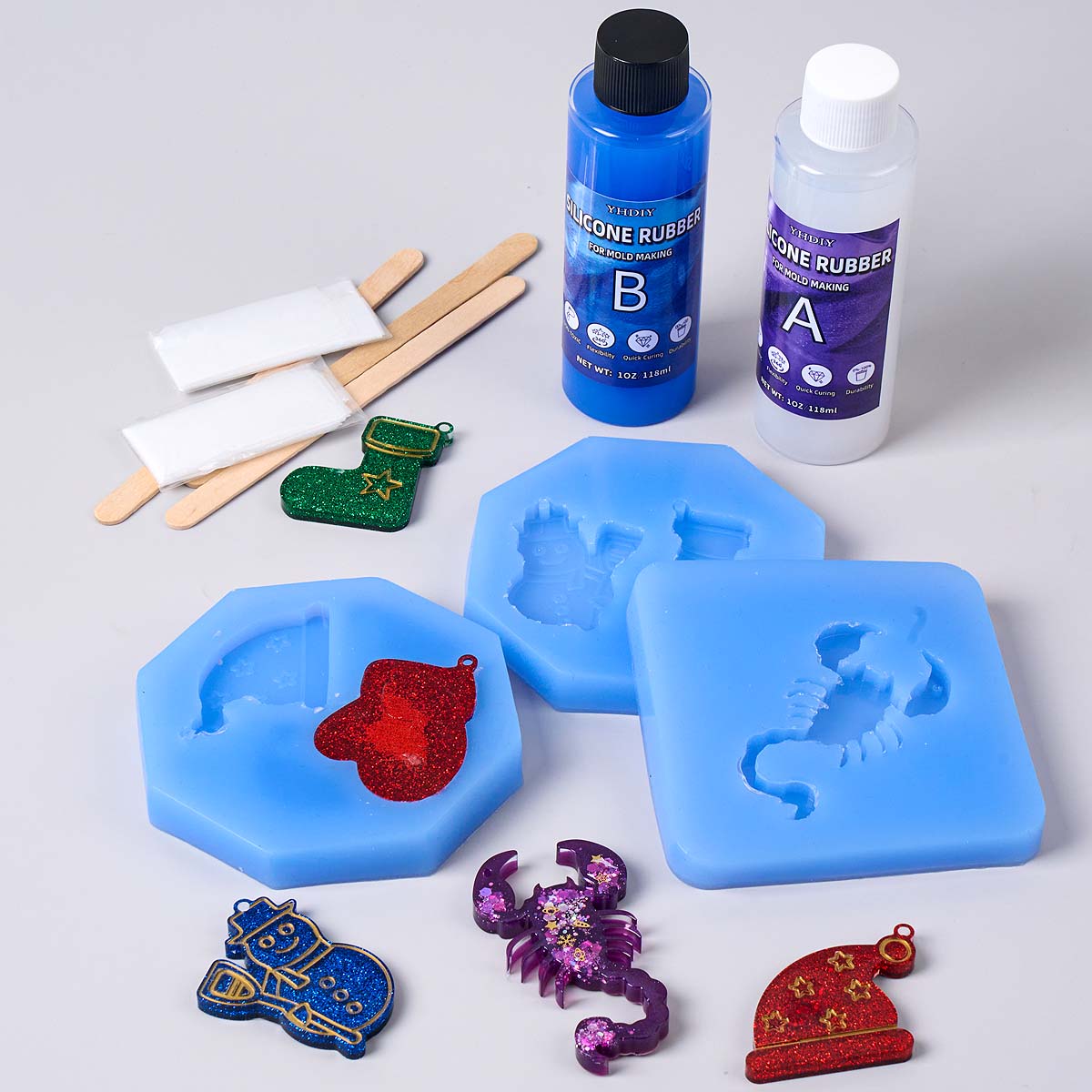 ชุดทำแม่พิมพ์ซิลิโคนขนาด 118 ม - Soap Making Liquid บทวิจารณ์และราคา