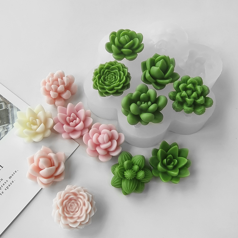 แม่พิมพ์ซิลิโคนรูปกระบองเพชร 7 - Soap Making In Home บทวิจารณ์และราคา