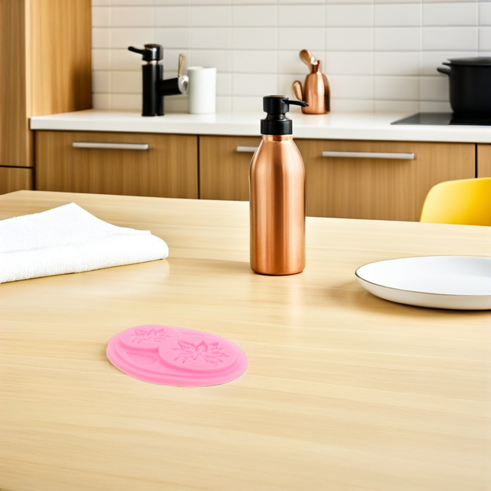 แม่พิมพ์ซิลิโคนลายดอกไม้ 2 ชิ้ - Soap Making Silicone Molds บทวิจารณ์และราคา