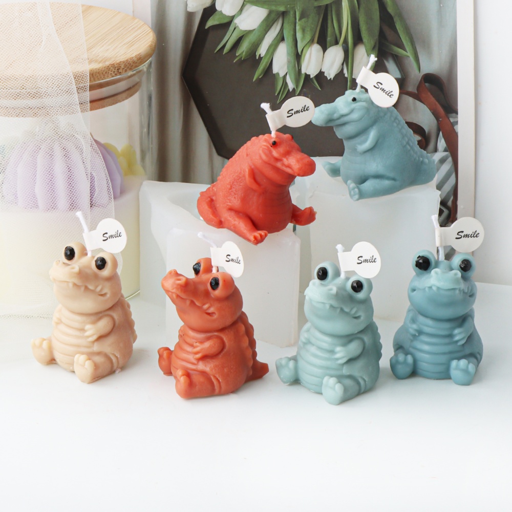 3D น่ารักจระเข้เทียนแม่พิมพ์ซิ - Soap Making In Home บทวิจารณ์และราคา