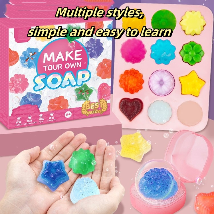 DIY สบู่แฮนด์เมดคริสตัลสบู่สบู - Soap Making Kit For Beginners บทวิจารณ์และราคา