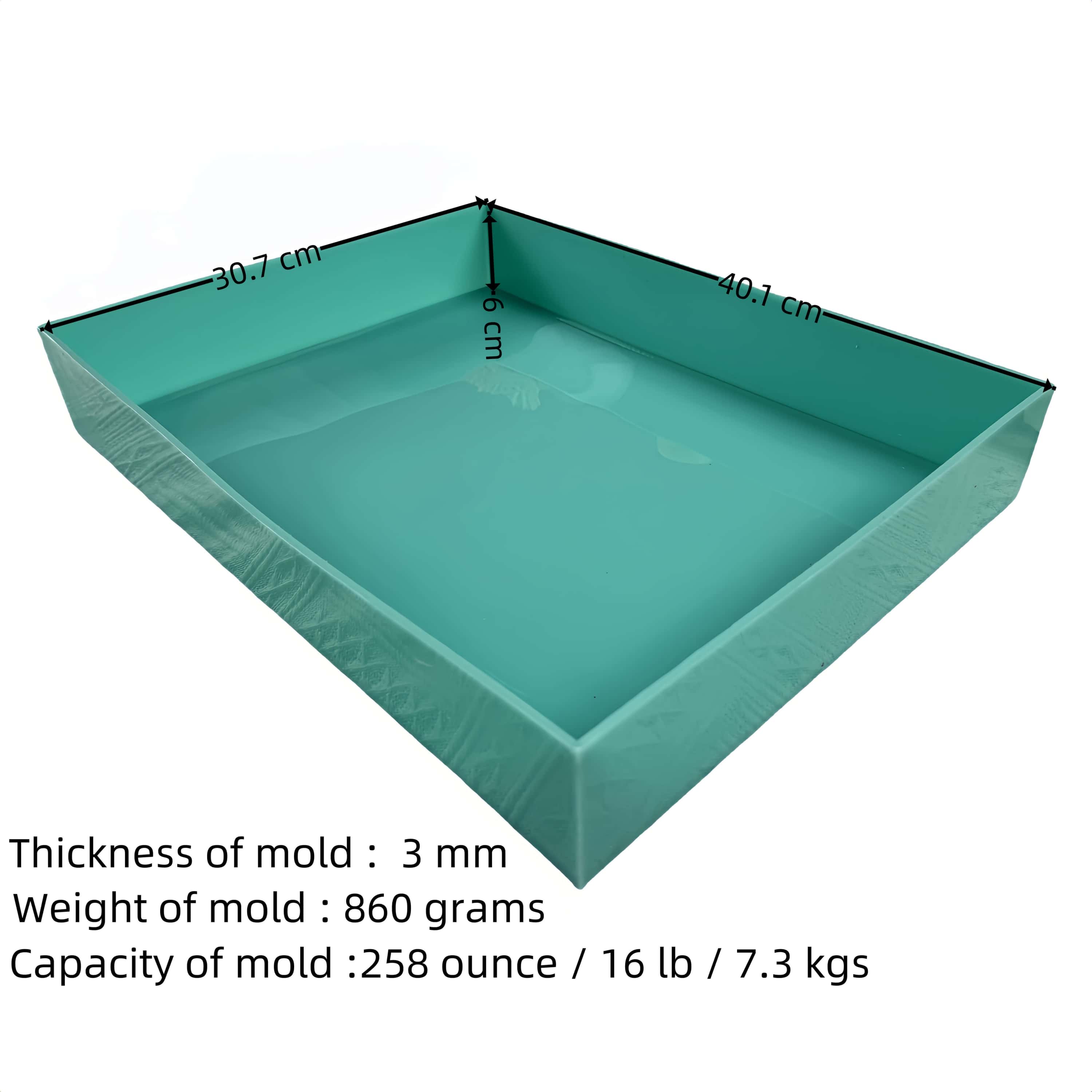 258 ออนซ์ซิลิโคน Slab แม่พิมพ์ - Soap Making In Home บทวิจารณ์และราคา