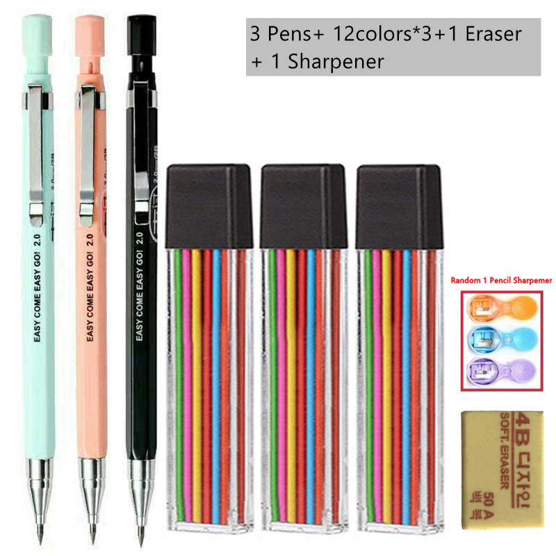 ชุดดินสอกดขนาด 2.0 มม. พร้อมไส - Staedtler Pencil Lumocolor บทวิจารณ์และราคา