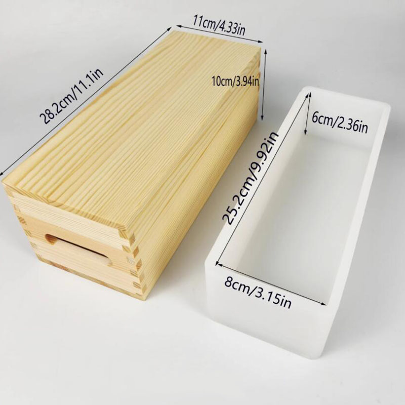 แม่พิมพ์สบู่ทรงสี่เหลี่ยมผืนผ้ - Soap Making Cold Process บทวิจารณ์และราคา