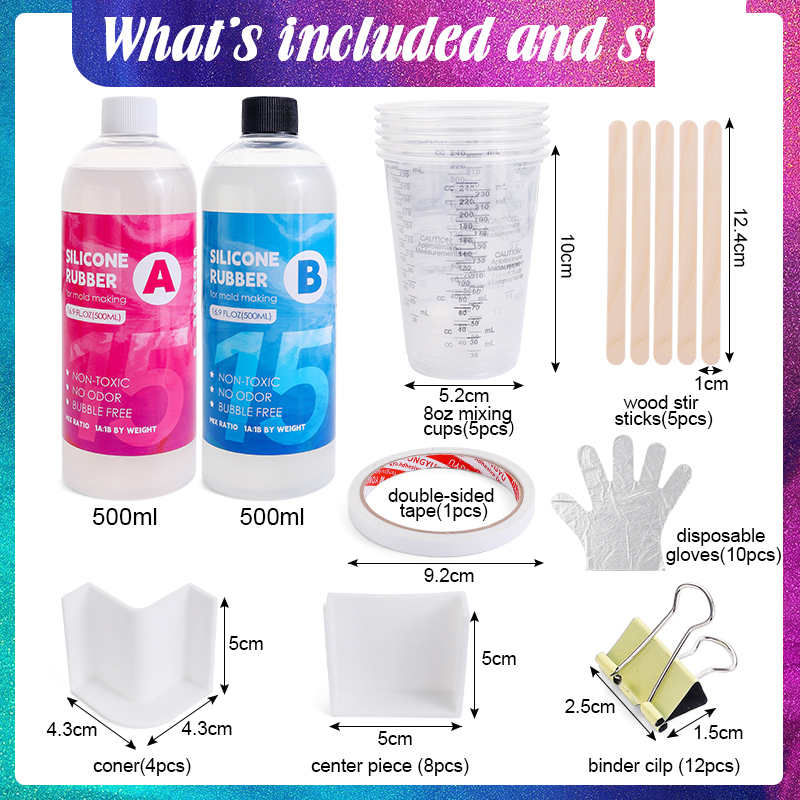 ชุดทดลองทำแม่พิมพ์ซิลิโคน ยางซ - Soap Making Kit For Beginners บทวิจารณ์และราคา
