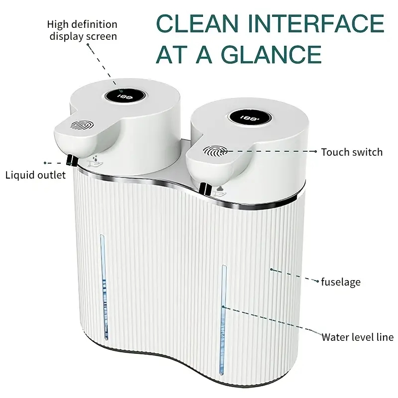 Double-HEAD Touchless โฟม/เจลอ - Soap Making Lab บทวิจารณ์และราคา