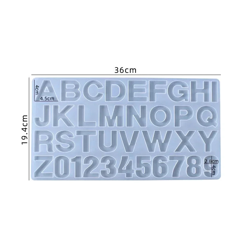 1 pc/2 pcs/3 pcs LettersAtoZ,N - Soap Making Silicone Molds บทวิจารณ์และราคา