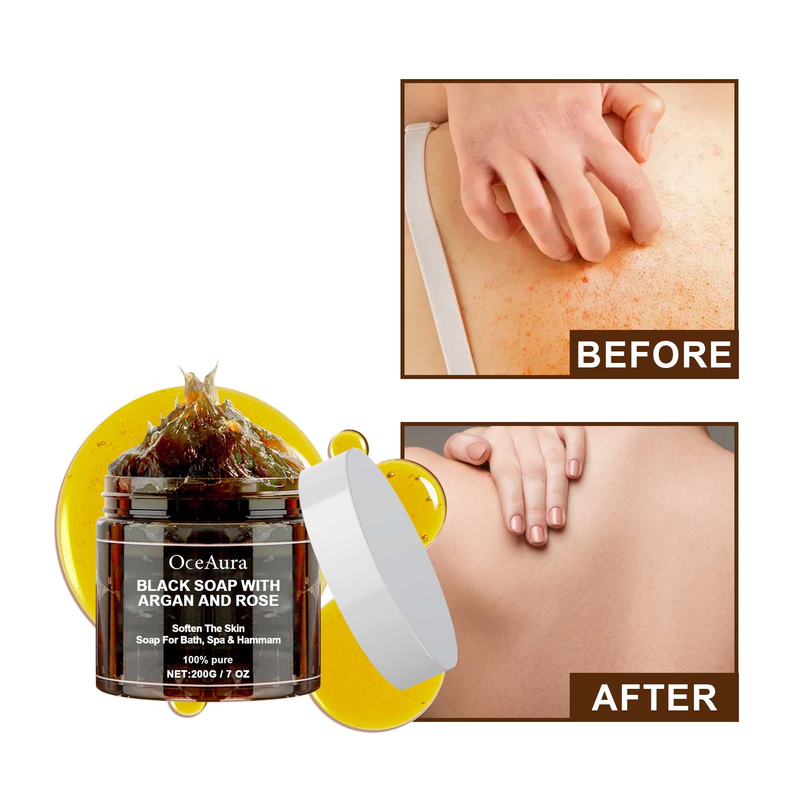 สบู่ดำโอเชียร่า ผสมอาร์แกนและโ - Soap Making Oils บทวิจารณ์และราคา