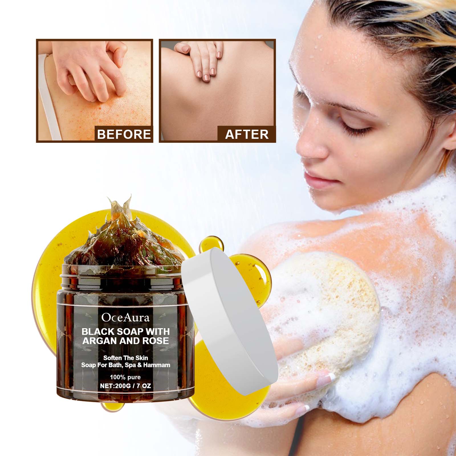สบู่ดำโอเชียร่า ผสมอาร์แกนและโ - Soap Making Oils บทวิจารณ์และราคา