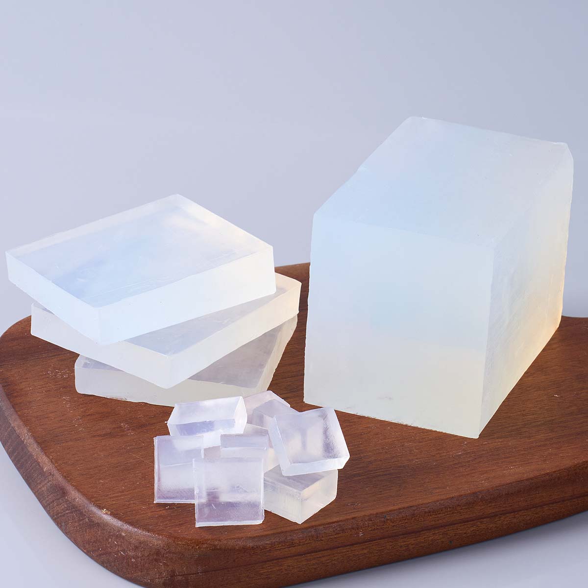 สบู่กลีเซอรีนใสสีขาว 1000 กรัม - Soap Making Kit For Beginners บทวิจารณ์และราคา